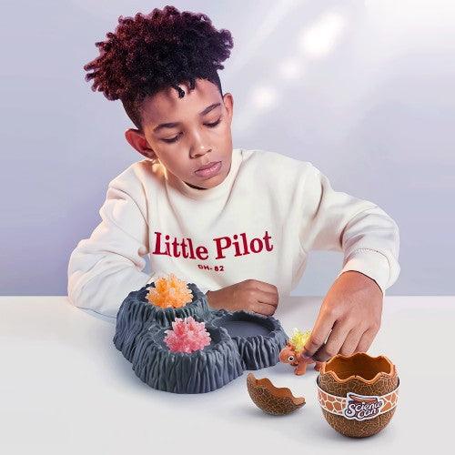 Science Can Crystal Growing Kit for Kids, Crystal Dinosaur Science Kits for Kids Ages 8+ - Toytexx Science Can Crystal Growing Kit for Kids, Crystal Dinosaur Science Kits for Kids Ages 8+ - Toytexx